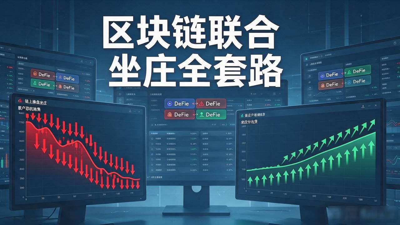 区块链联合坐庄全套路：谁在链上操盘，散户怎么被收割的