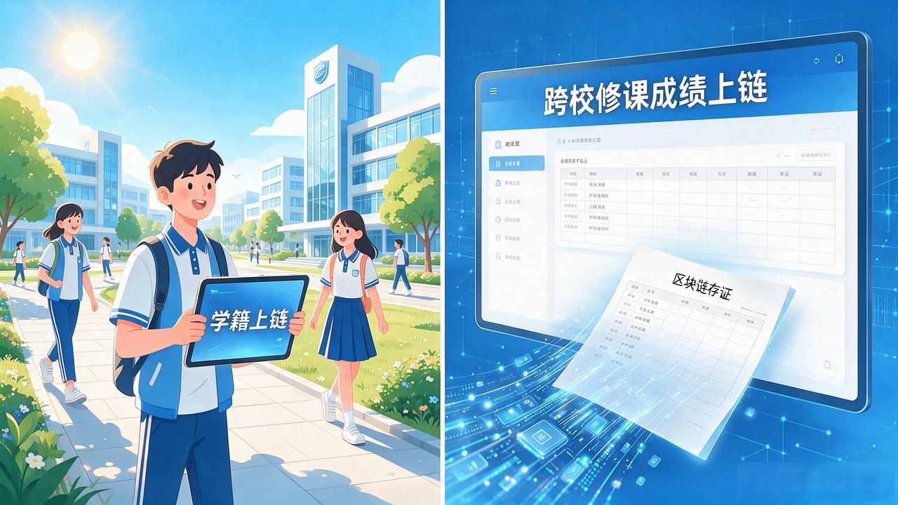 大学区块链政策落地后，学籍上链、转学分和毕业核验到底怎么管