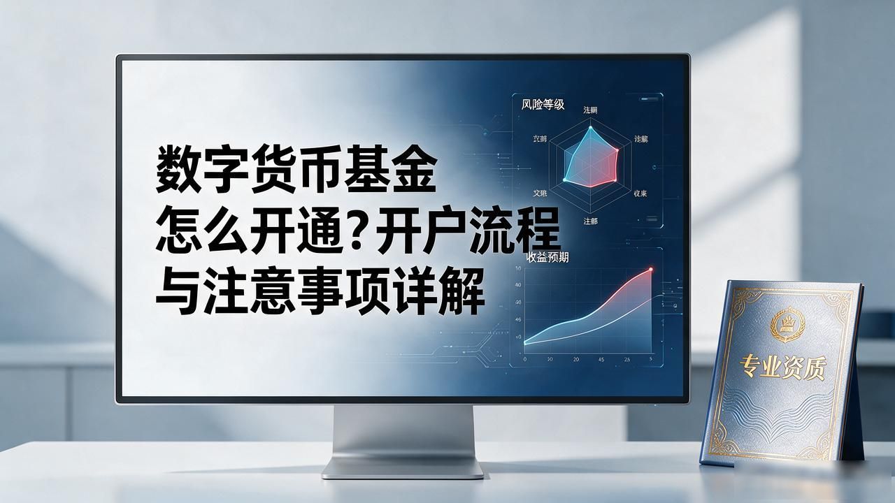 数字货币基金怎么开通？开户流程与注意事项详解