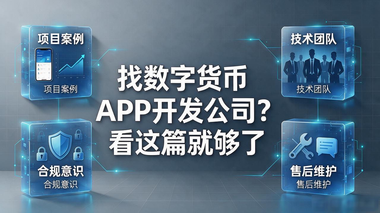 找数字货币APP开发公司？看这篇就够了